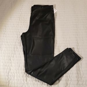 Splendid black faux leather leggings